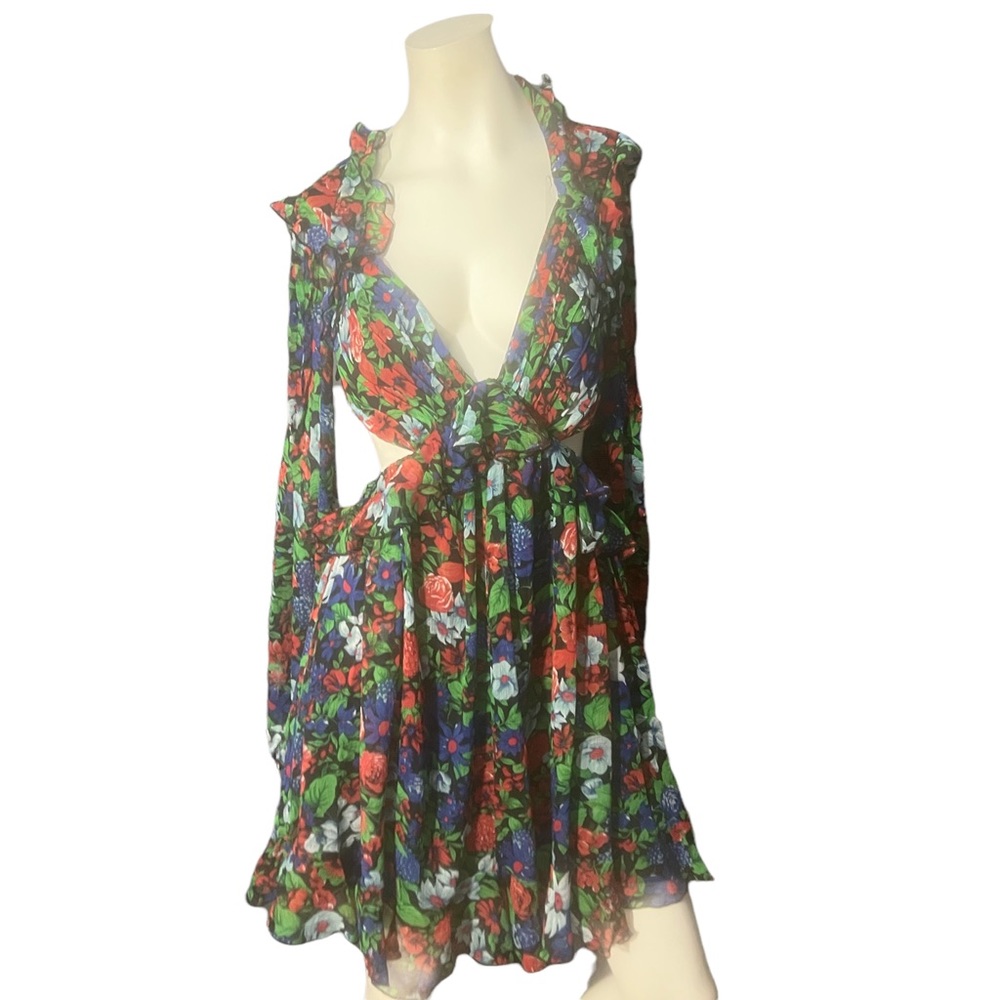 ASOS floral mini dress 8